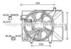 HYUNDAI 253801C660 Fan, radiator